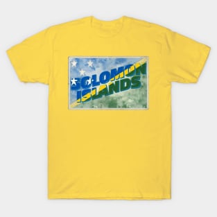 Solomon Islands vintage style retro souvenir T-Shirt